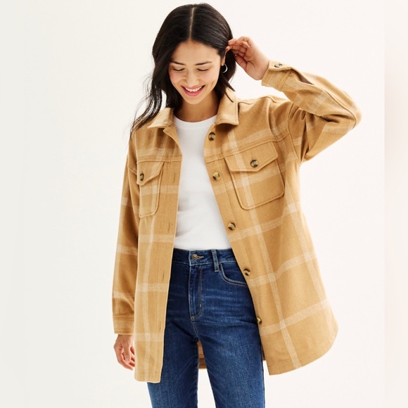 Sonoma Jackets & Blazers - NWT Sonoma Goods For Life Utility Shacket Size XXL